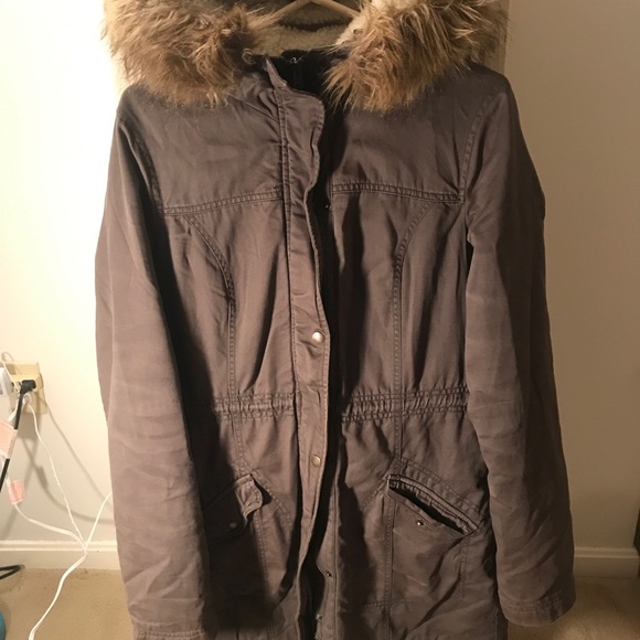 Hollister Jackets & Blazers - Hollister Sherpa Fur Parka